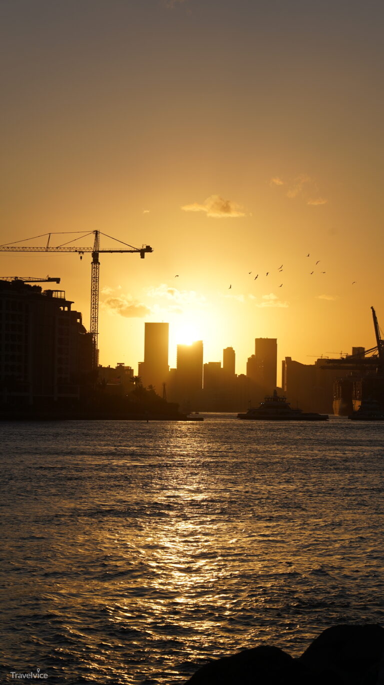 Vom Southern Point hat man den besten Blick auf Miami