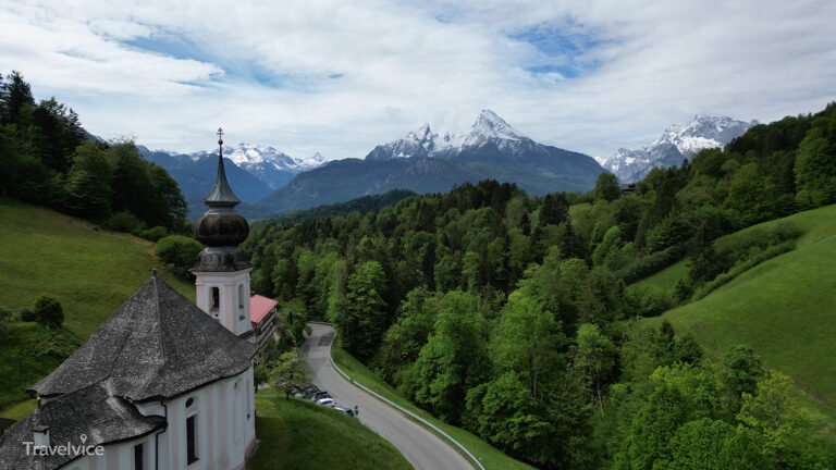 Herrliches Panorama an der Kirche Maria Gern