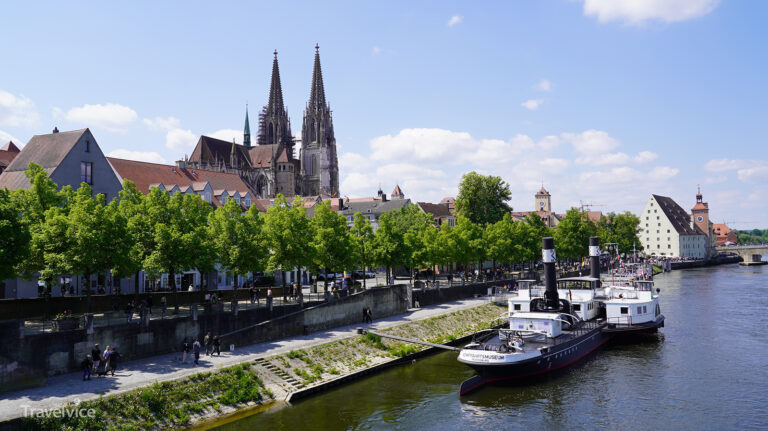 Blick auf Regensburg