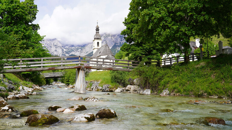 Beliebtes Motiv in Ramsau