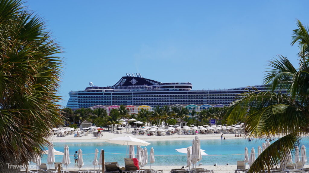 Ocean Cay · unser erster Strandtag