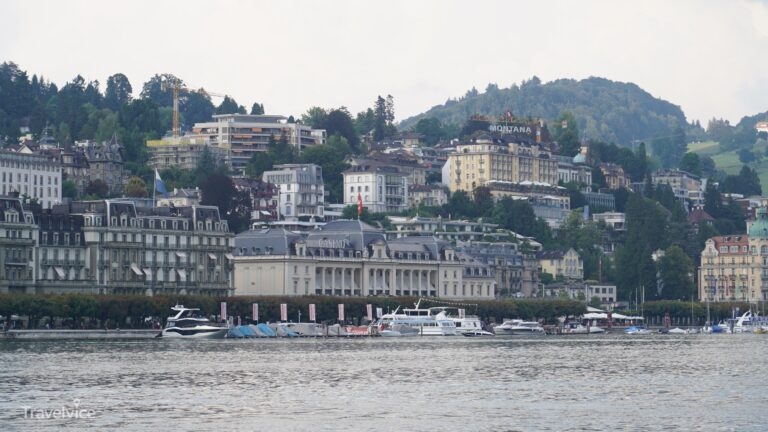 Luzern vom Seeufer aus