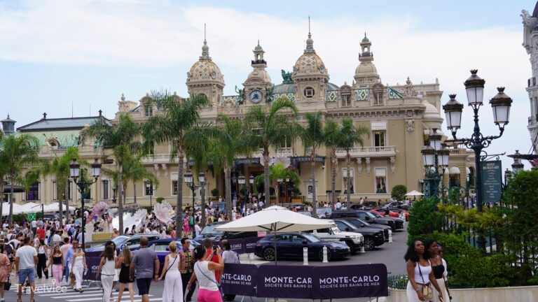Casino und Platz in Monte-Carlo
