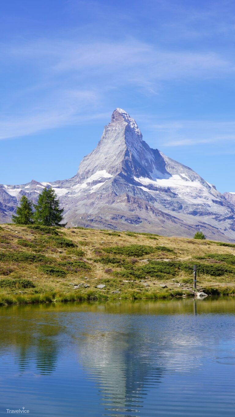 Leisee mit Blick auf das Matterhorn